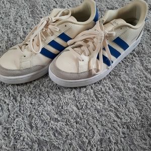 Adidas,men size 9.5, white